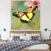Sommerschmetterling im Frühjahr - Leinwanddruck (Insitu (Schlafzimmer))