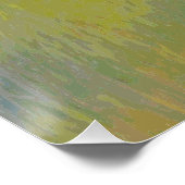 Sommerschmetterling im Frühjahr - Poster (Ecke)