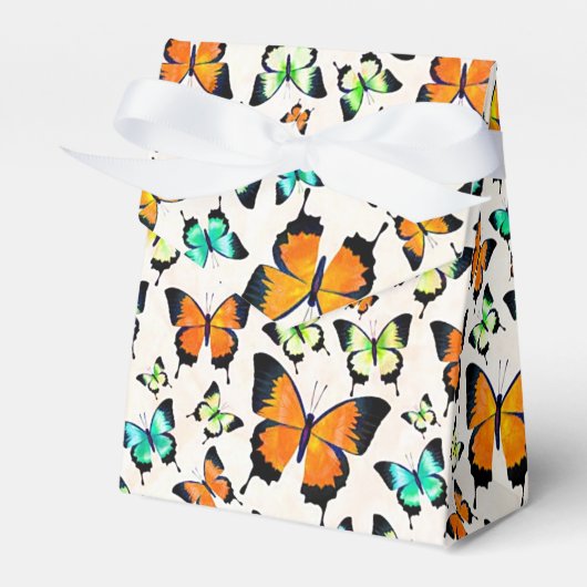 Sommerschmetterlinge Geschenkschachtel (Vorderseite)