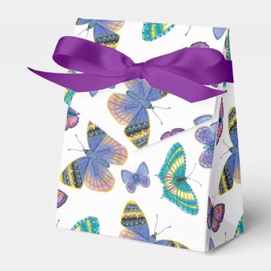 Sommerschmetterlinge Geschenkschachtel (Vorderseite)