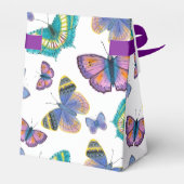 Sommerschmetterlinge Geschenkschachtel (Rückseite)