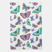 Sommerschmetterlinge Geschirrtuch (Vertikal)