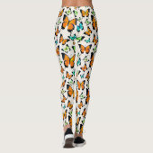 Sommerschmetterlinge Leggings (Rückseite)