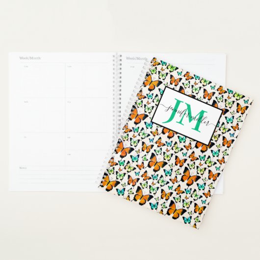 Sommerschmetterlinge personalisiert planer (Anzeige)