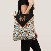 Sommerschmetterlinge personalisierter Totbeutel Tasche (Von Nahem)
