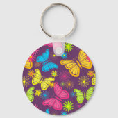 Sommerschmetterlinge Schlüsselanhänger (Vorderseite)