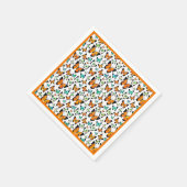 Sommerschmetterlinge Serviette (Ecke)