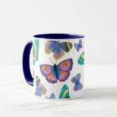 Sommerschmetterlinge Tasse (Vorderseite Links)