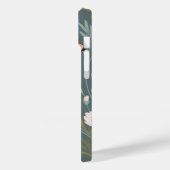 Sommerschmetterlinge und Wildblumen Case-Mate iPhone Hülle (Rückseite / Links)