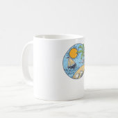 Sommerschmuck Kaffeetasse (Vorderseite Links)