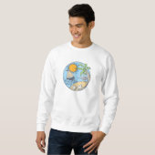 Sommerschmuck Sweatshirt (Vorne ganz)