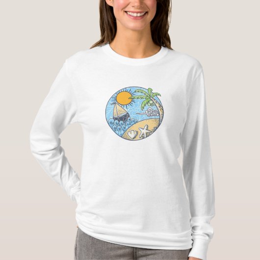 Sommerschmuck T-Shirt (Vorderseite)