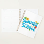 Sommerschule - Sommerschultext mit Blume Planer (Anzeige)