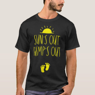 Sommerschwangerschaft für schwangere Frauen T-Shirt