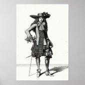 Sommerschwertkleid, 1675 poster (Vorne)