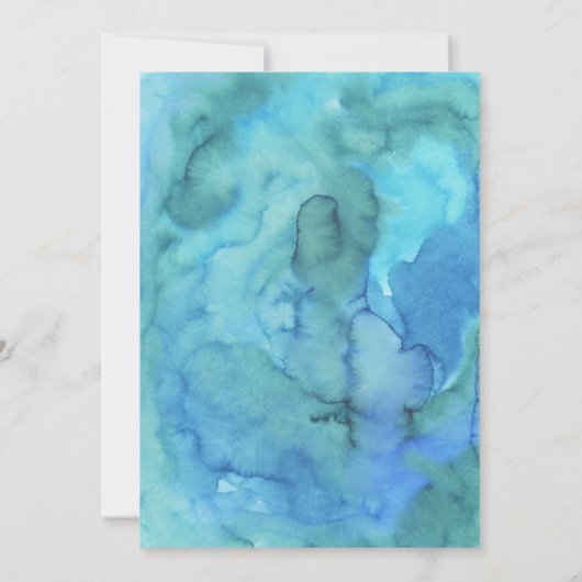 Sommerschwimmbad Birthday Pool Party Sea Turtle Be Einladung (Rückseite)