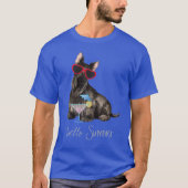 SommerScottish Terrier T-Shirt (Vorderseite)