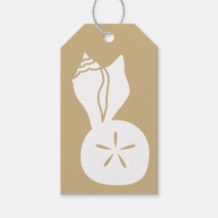 SommerSeashells im Sand-Geschenk-Umbau Geschenkanhänger