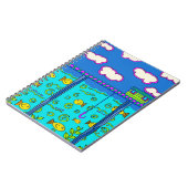 Sommersee Fischen Notizblock (Linke Seite)