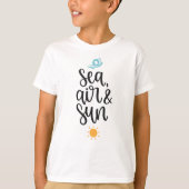 SOMMERSEE LUFT SONNE T-Shirt (Vorderseite)