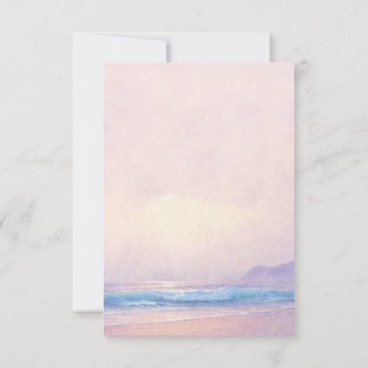 Sommersee Save the Date 3,5 x 5 (Rückseite)