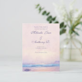 Sommersee Save the Date 4,25 x 5,5 (Stehend Vorderseite)