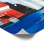 Sommersegel Poster (Ecke)