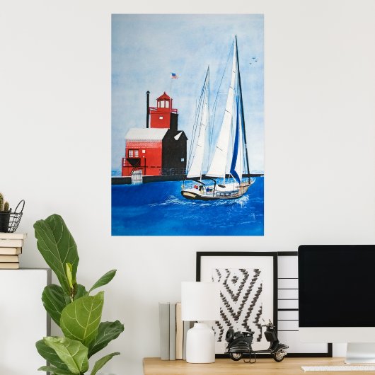 Sommersegel Poster (Heimbüro)