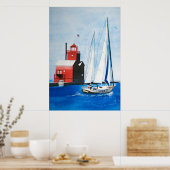 Sommersegel Poster (Küche)