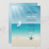 Sommersegeladen Einladung (Vorne/Hinten)