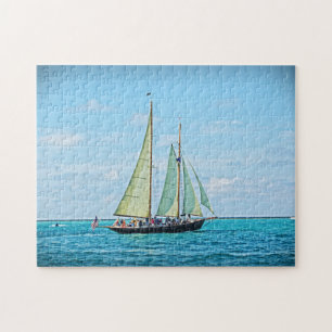 Sommersegeln - 11x14 - 252 Stk. Jigsaw Puzzle