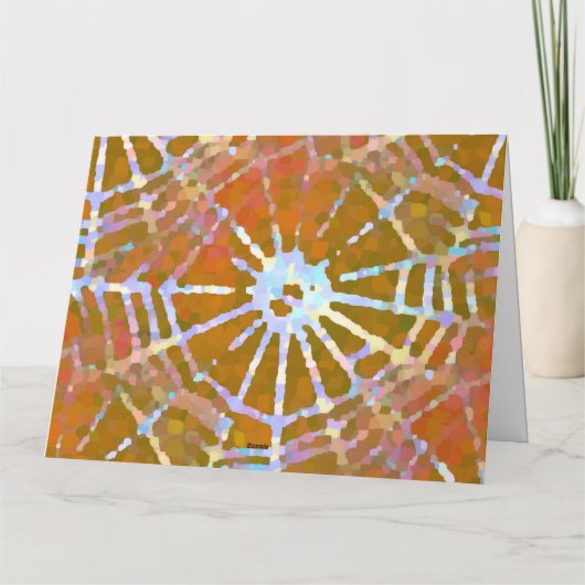 Sommerseide Karte (Rückseite)