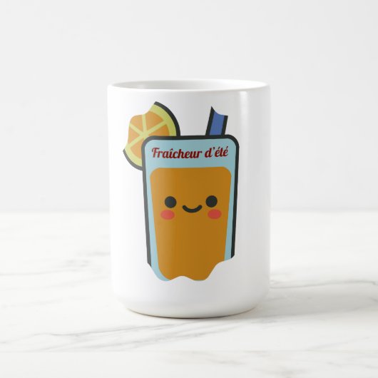 Sommersfrische Kaffeetasse (Mittel)