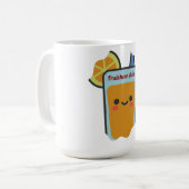 Sommersfrische Kaffeetasse (Vorderseite Links)