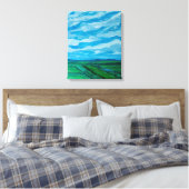 SOMMERSICHT LEINWANDDRUCK (Insitu (Schlafzimmer))