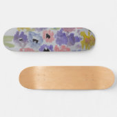 Sommerskateboard Wildblumen Skateboard (Horizontal)