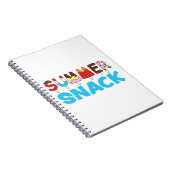Sommersnack Kids Popcles Notizblock (Rechte Seite)