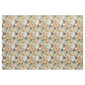 Sommersnacks Schnellimbises Muster Stoff (Fat Quarter (45,7 x 55,9 cm))
