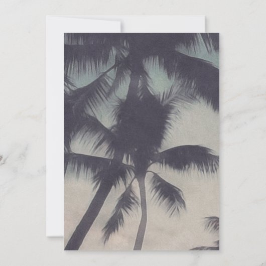 Sommersoireeinladung Einladung (Rückseite)