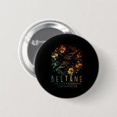 Sommersolstice Beltane Fertilität Abunda Button (Vorne & Hinten)