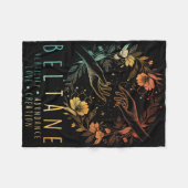 Sommersolstice Beltane Fertilität Abunda Fleecedecke (Vorderseite (Horizontal))