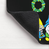 Sommersolstice Maypole Midsommar Schweden Mousepad (Ecke)