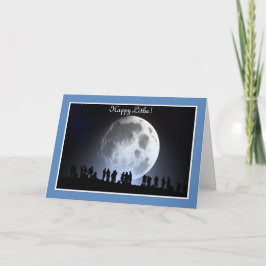 Sommersolstice Segnungen mit Vollmond Karte