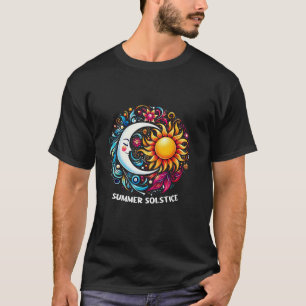Sommersolstice Sommerferien Feiertage T-Shirt