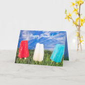 Sommersolstikeln im Gras Karte (Gelbe Blume)