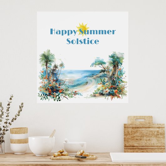 Sommersonne 2024 poster (Küche)