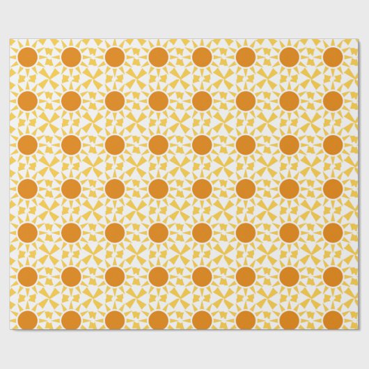 Sommersonne Geschenkpapier (Flach)