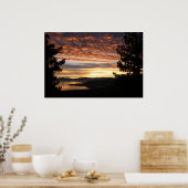 Sommersonne in Tahoe Poster (Küche)