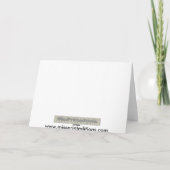 Sommersonne Karte (Rückseite)