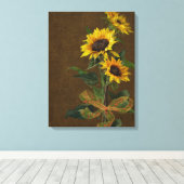 Sommersonne Leinwanddruck (Insitu (Holzboden))